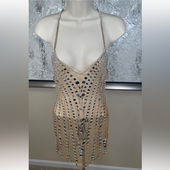 Retrofete Indie Dress in Tannin size M NWT - Picture 2 of 12